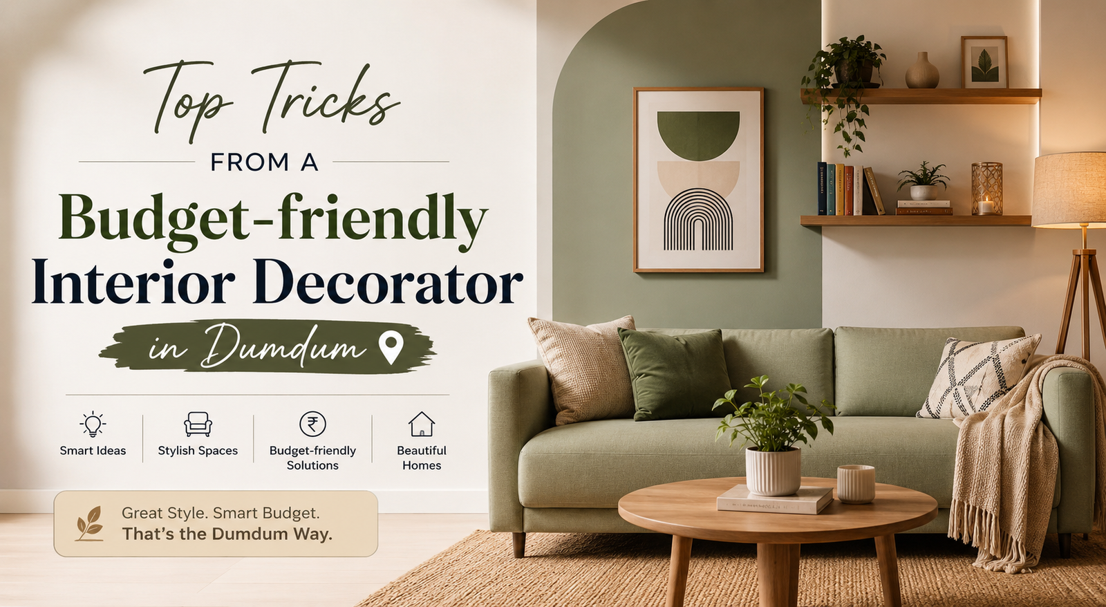 Budget-friendly Interior Decorator in Dumdum