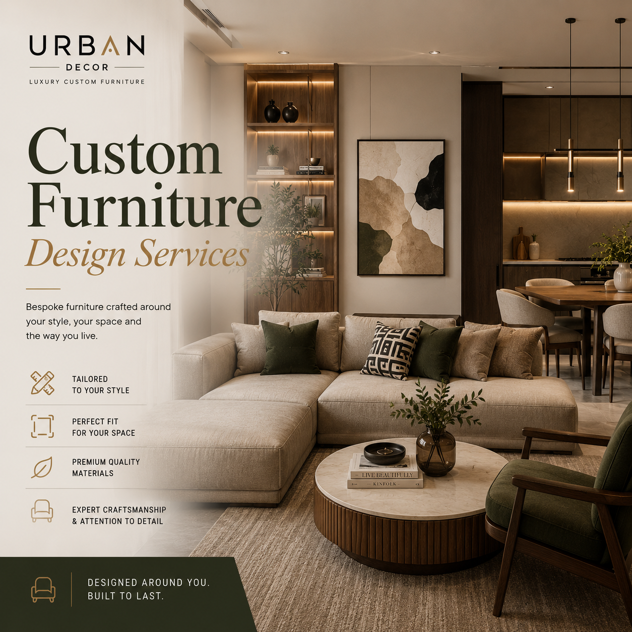 Custom Furniture Design Services in Kolkata
