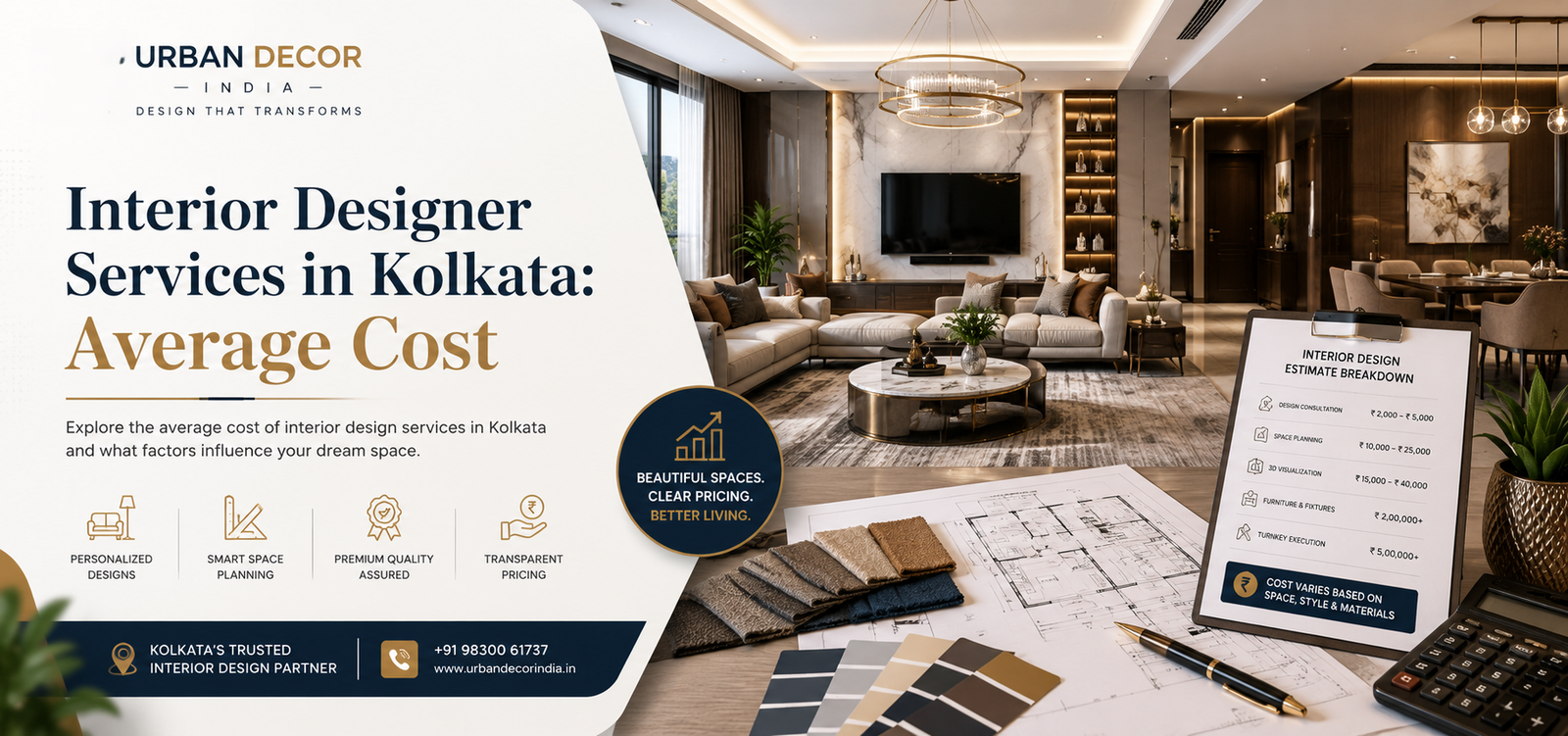 Interior Designer services in Kolkata