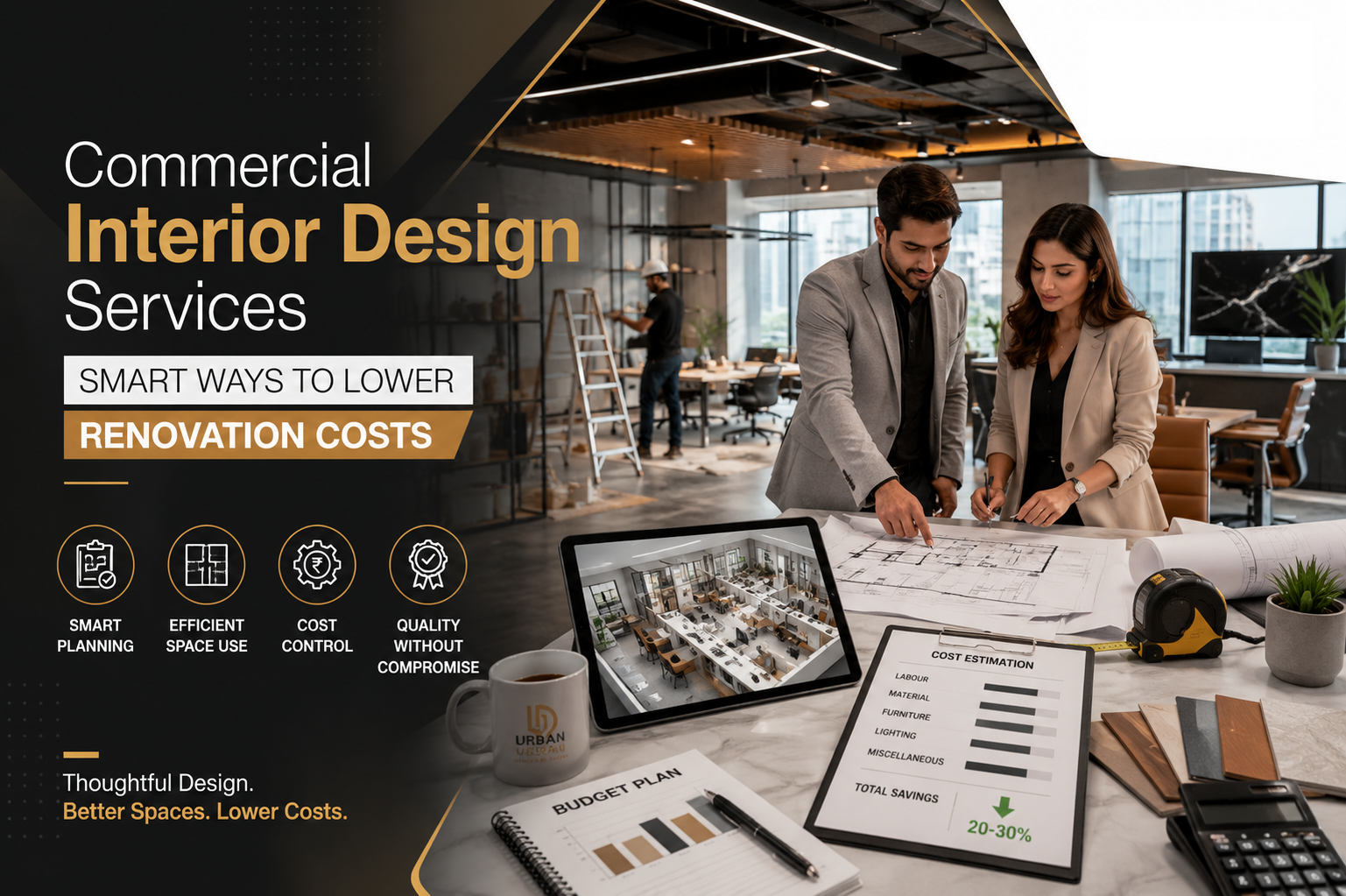 Commercial Interior Design services in Kolkata