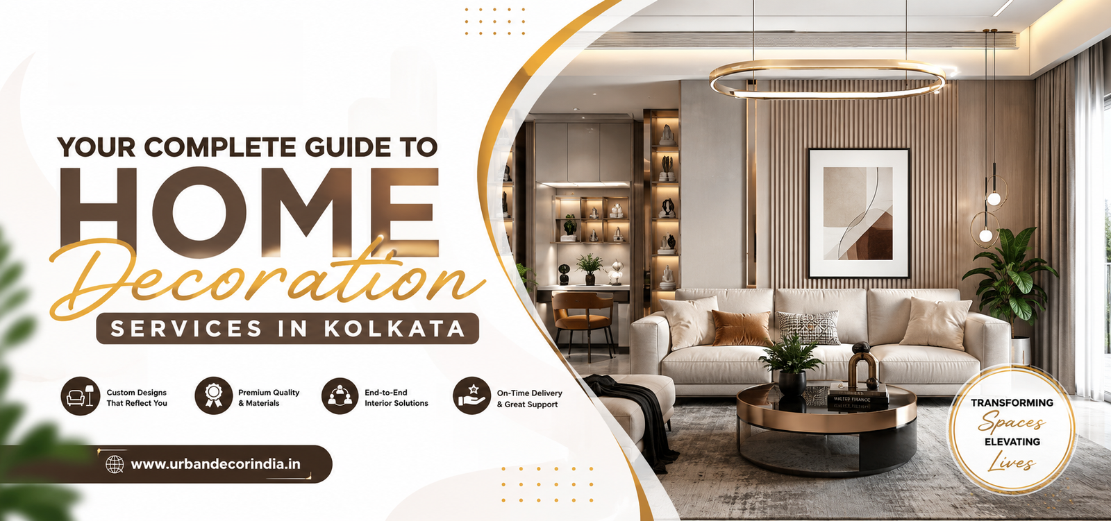 Home Decoration Services in Kolkata