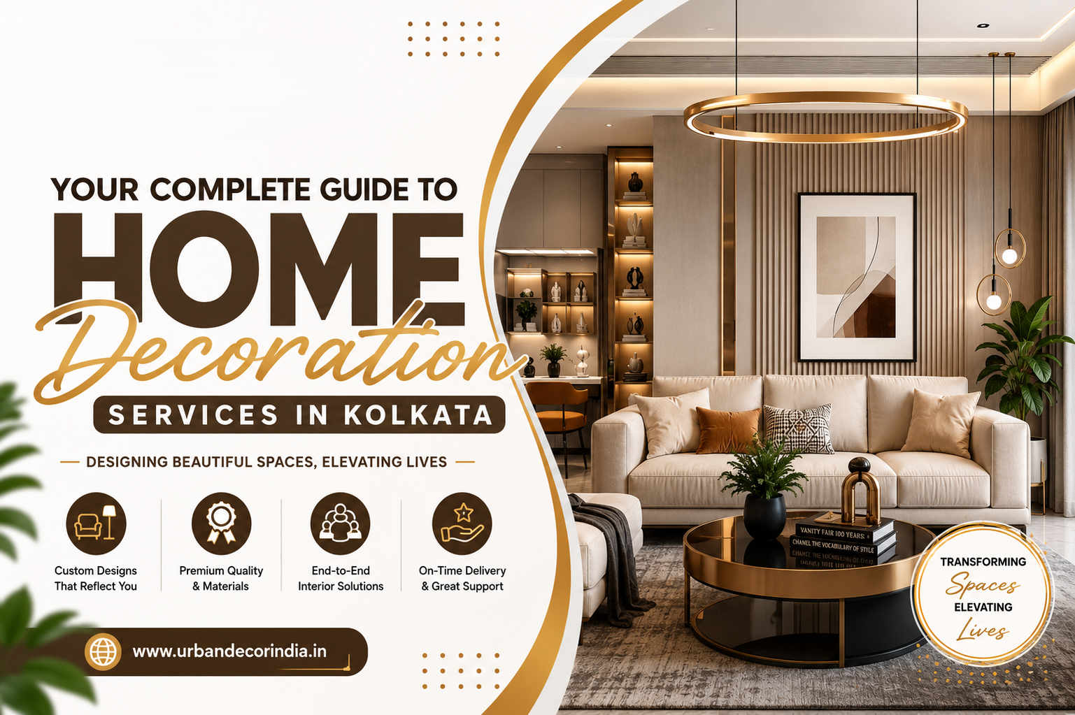 Home Decoration Services in Kolkata