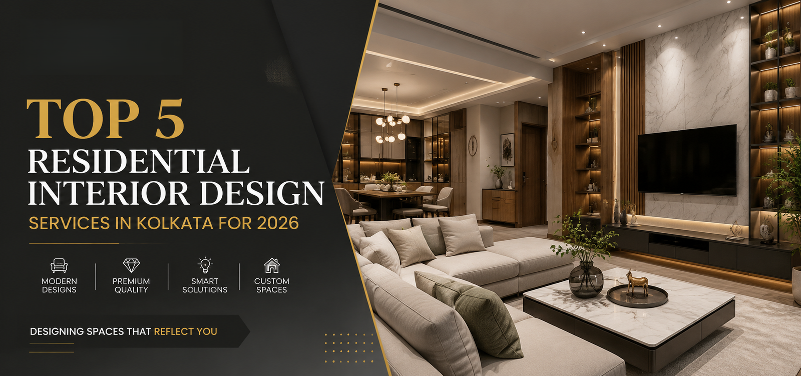 Residential Interior Design Services in Kolkata